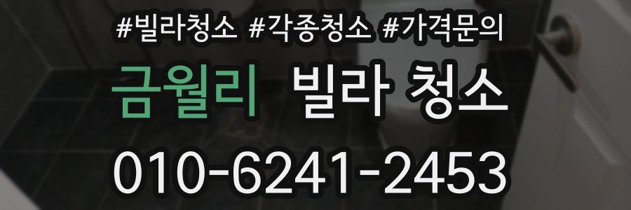 금월리 빌라 청소