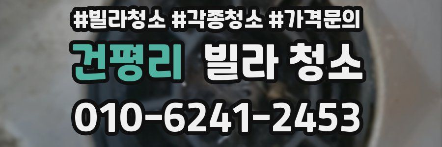 건평리 빌라 청소