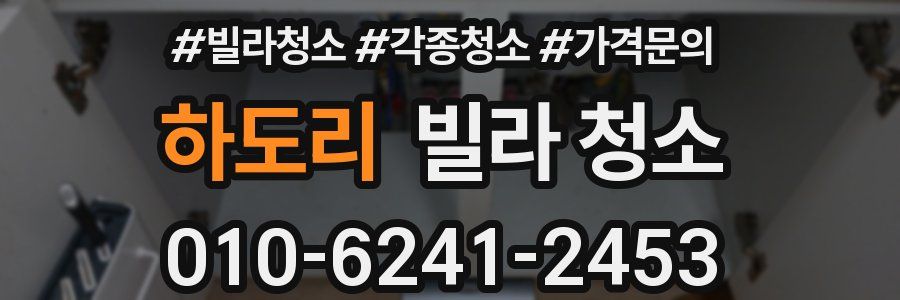 하도리 빌라 청소