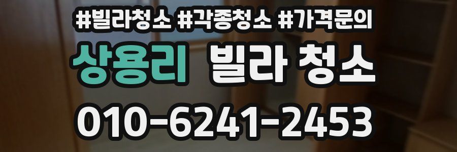 상용리 빌라 청소