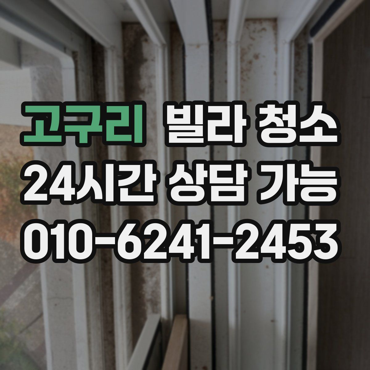 고구리 빌라 청소