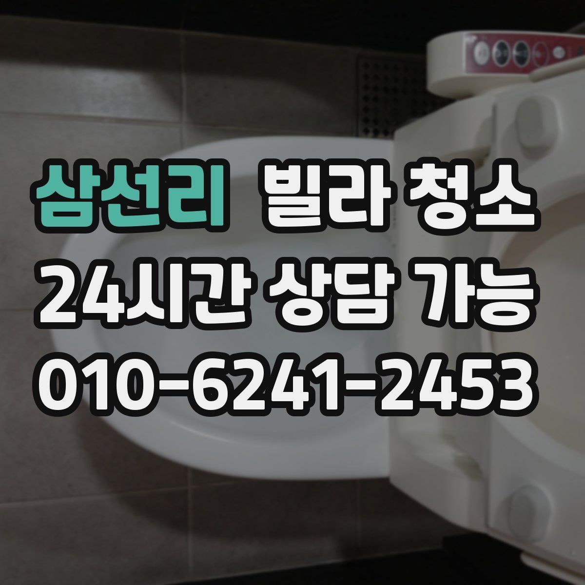 삼선리 빌라 청소