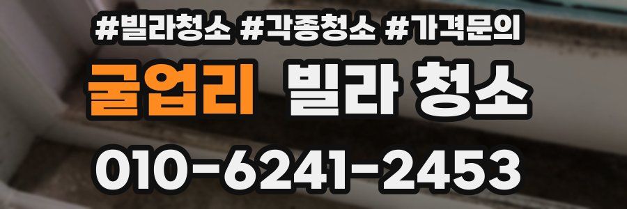 굴업리 빌라 청소