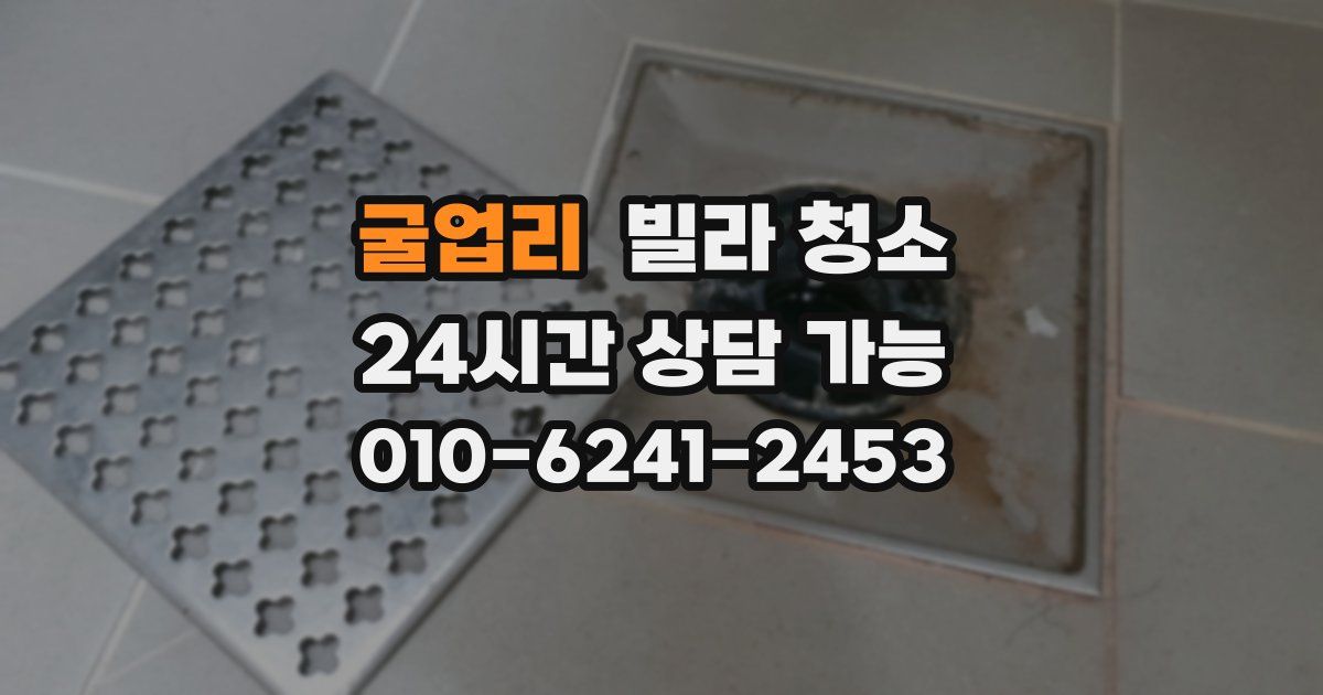 굴업리 빌라 청소