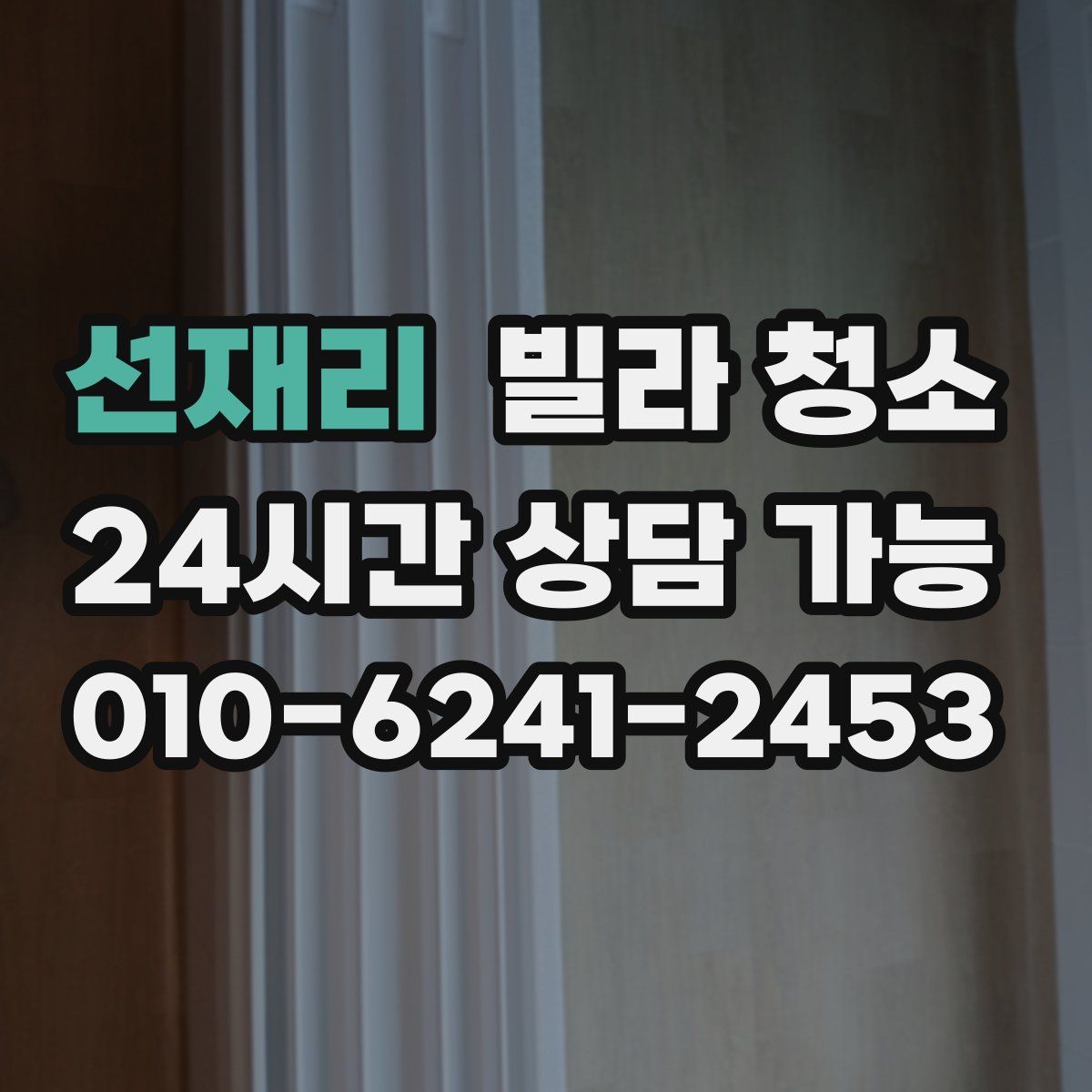 선재리 빌라 청소