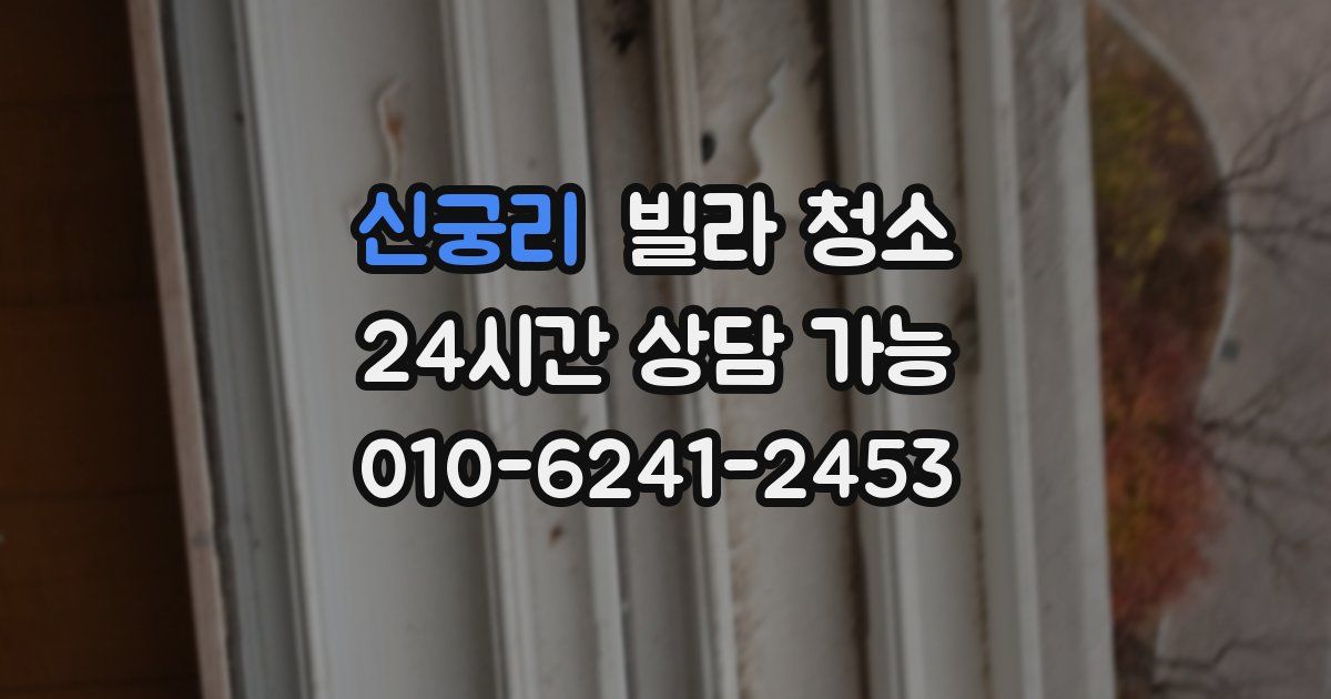 신궁리 빌라 청소