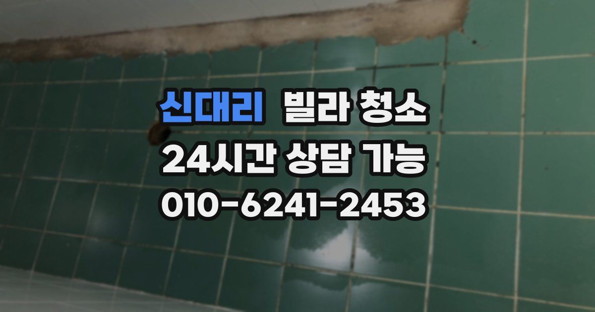 신대리 빌라 청소