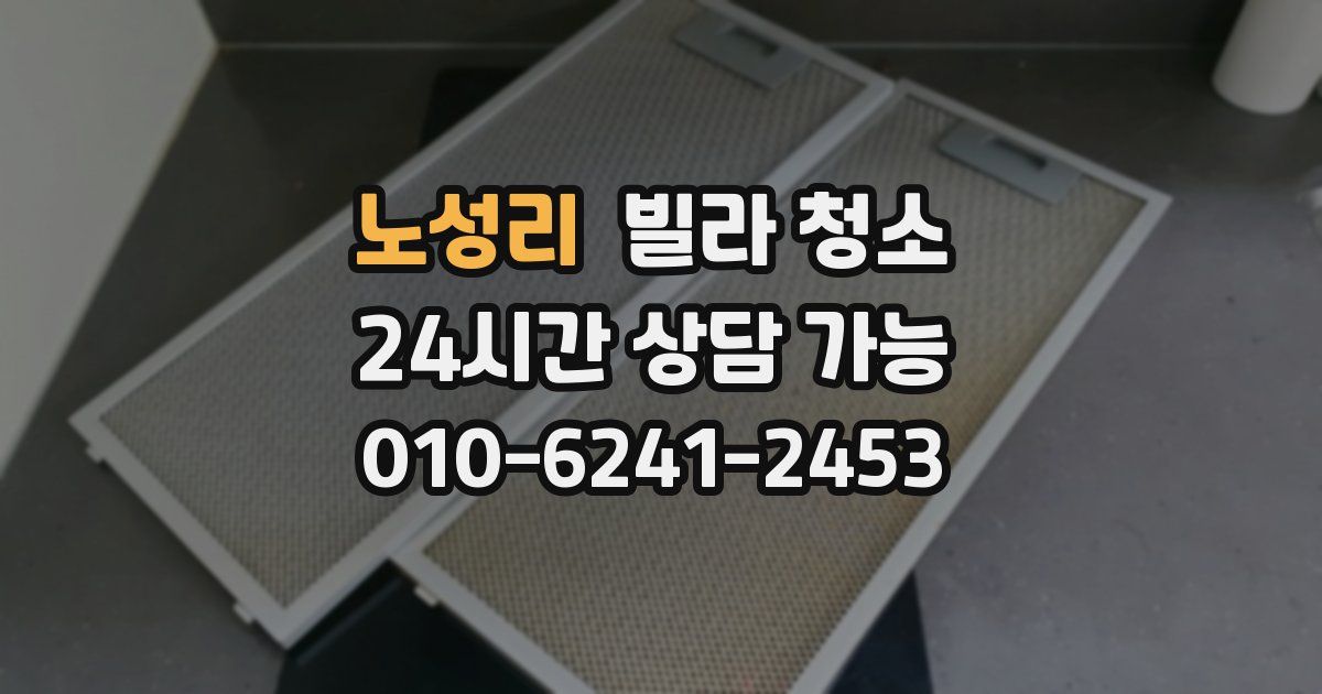 노성리 빌라 청소