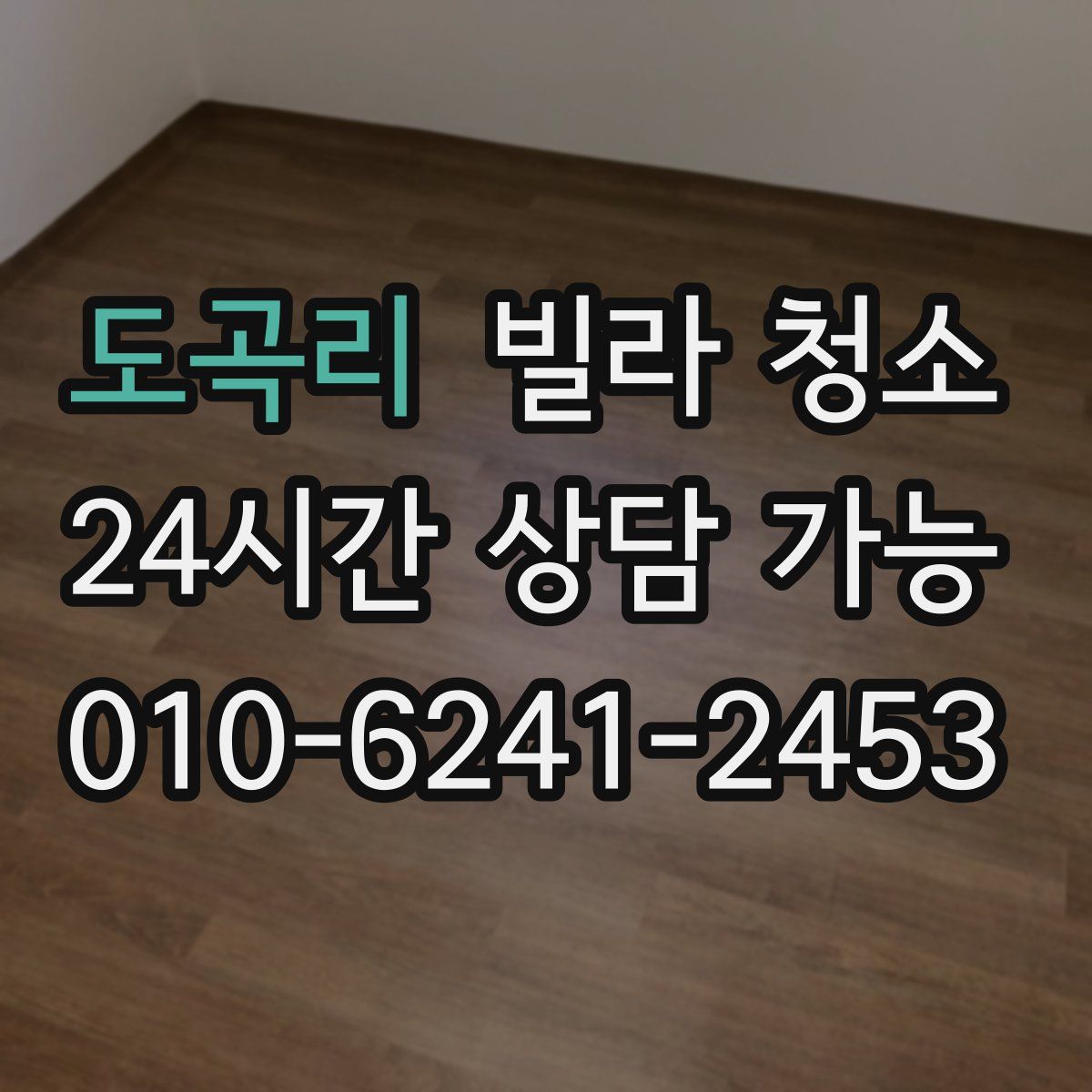 도곡리 빌라 청소