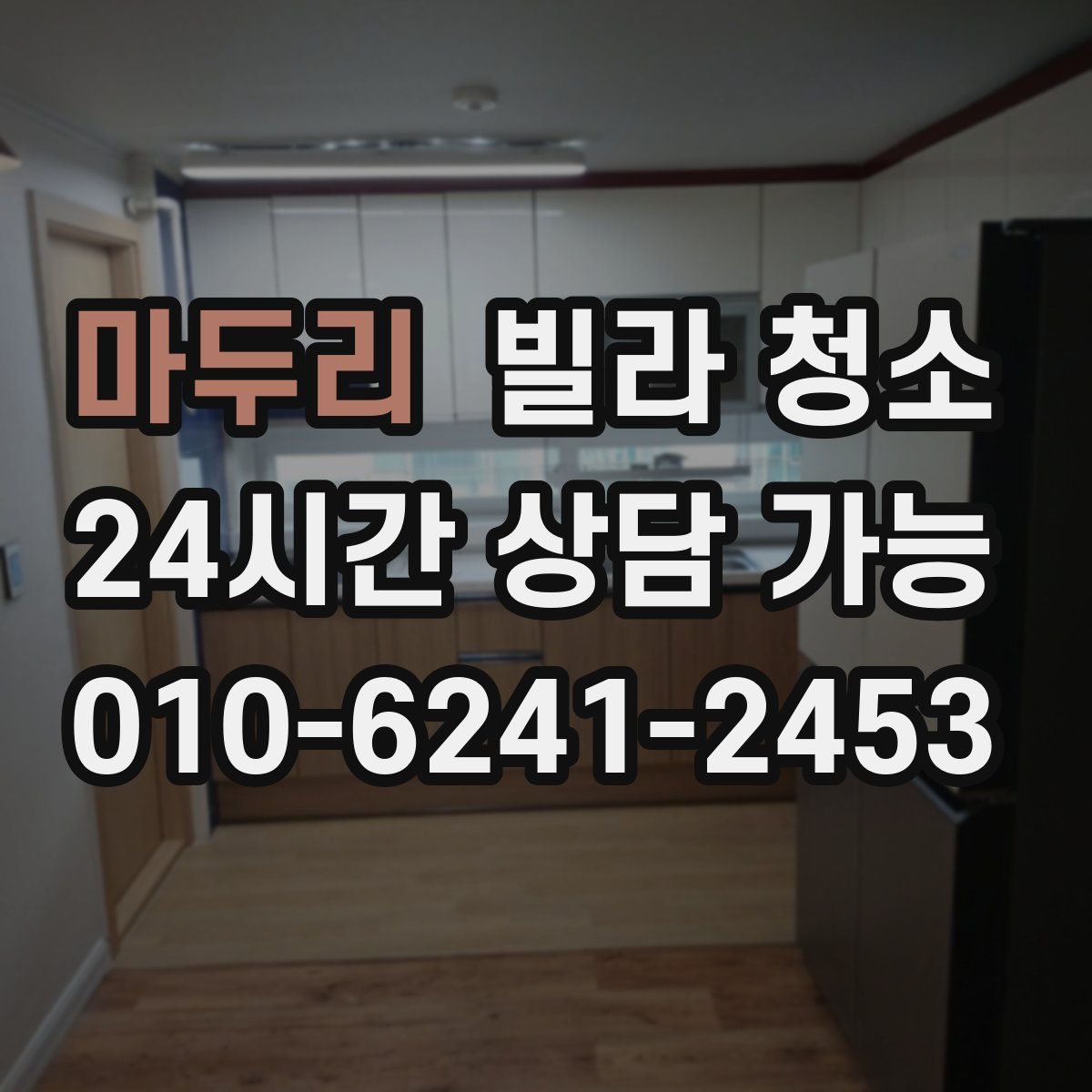 마두리 빌라 청소