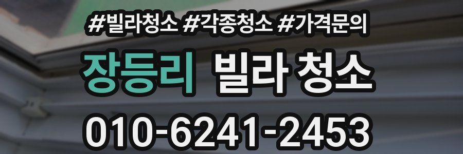 장등리 빌라 청소