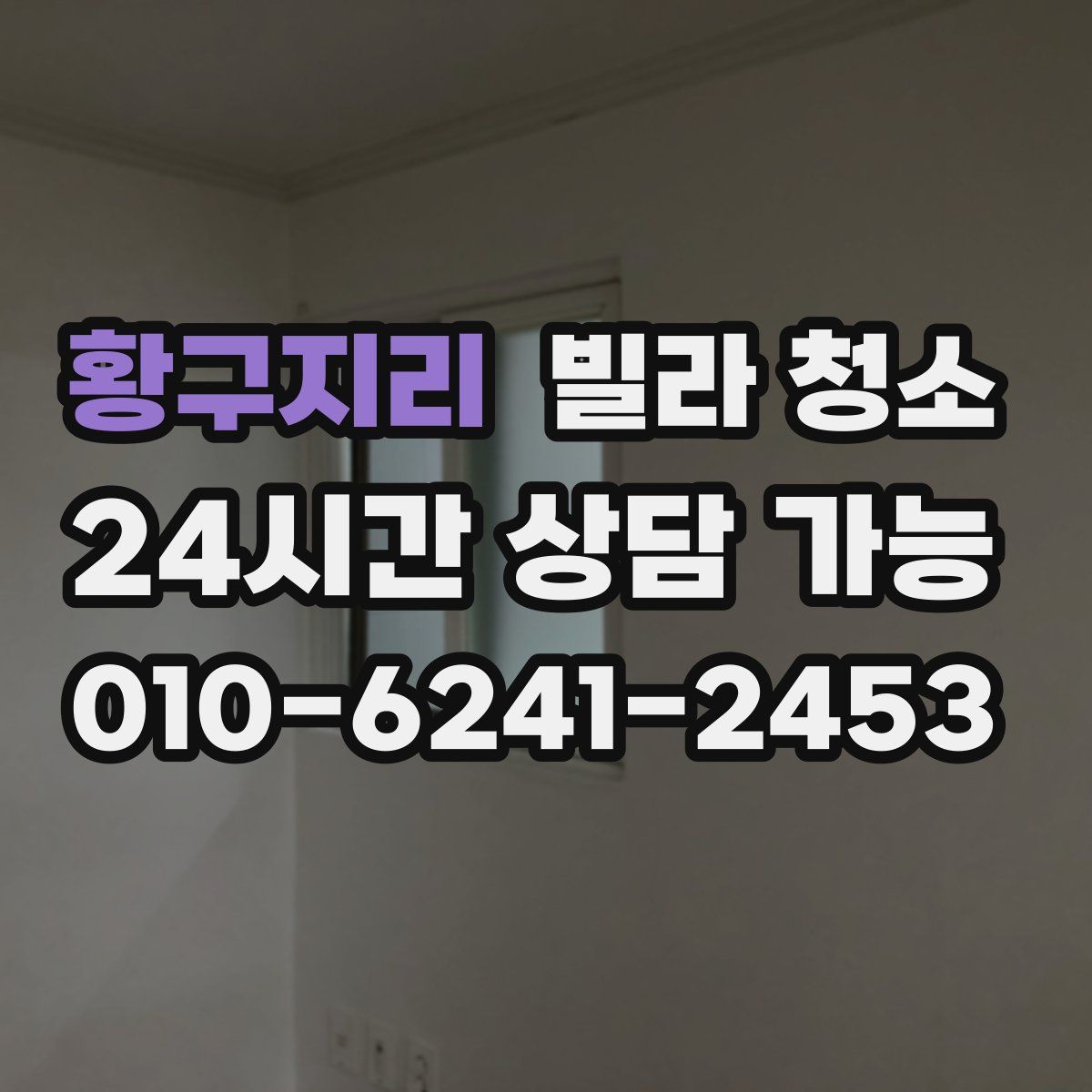 황구지리 빌라 청소