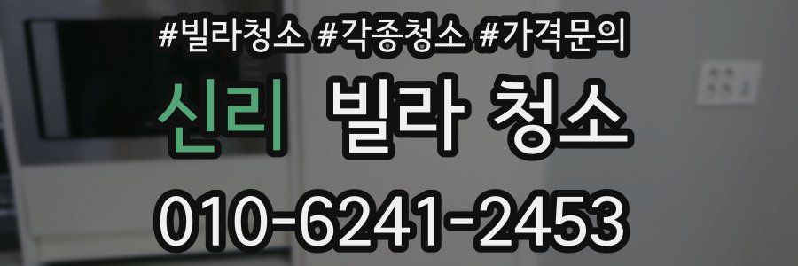 신리 빌라 청소