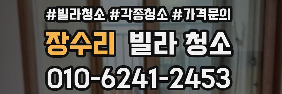 장수리 빌라 청소