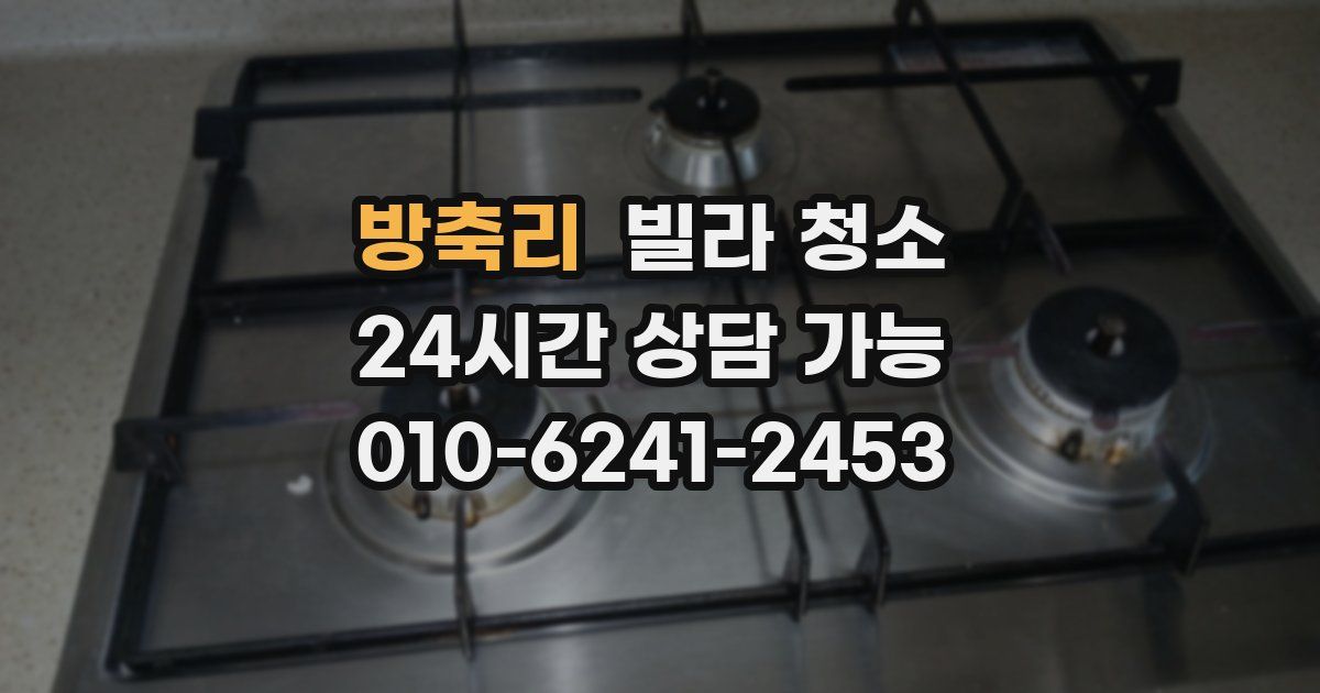 방축리 빌라 청소