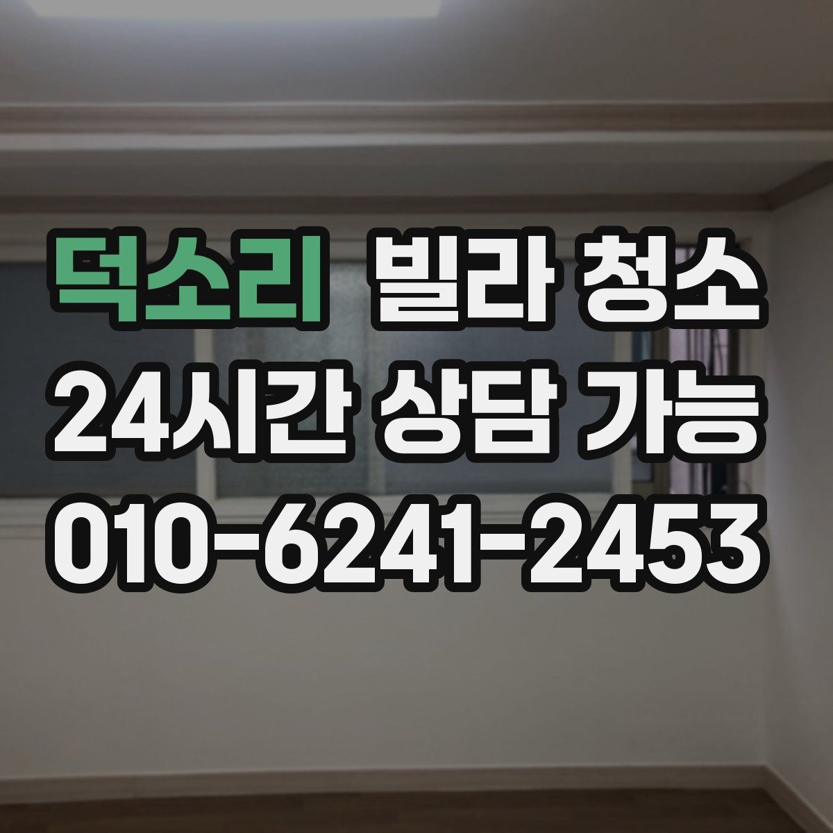 덕소리 빌라 청소