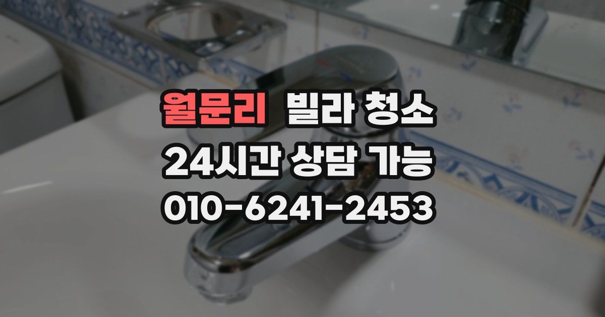 월문리 빌라 청소