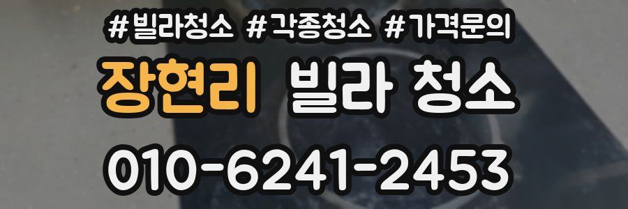 장현리 빌라 청소