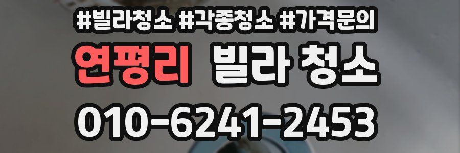 연평리 빌라 청소