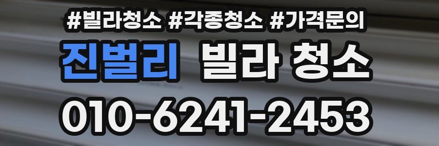 진벌리 빌라 청소