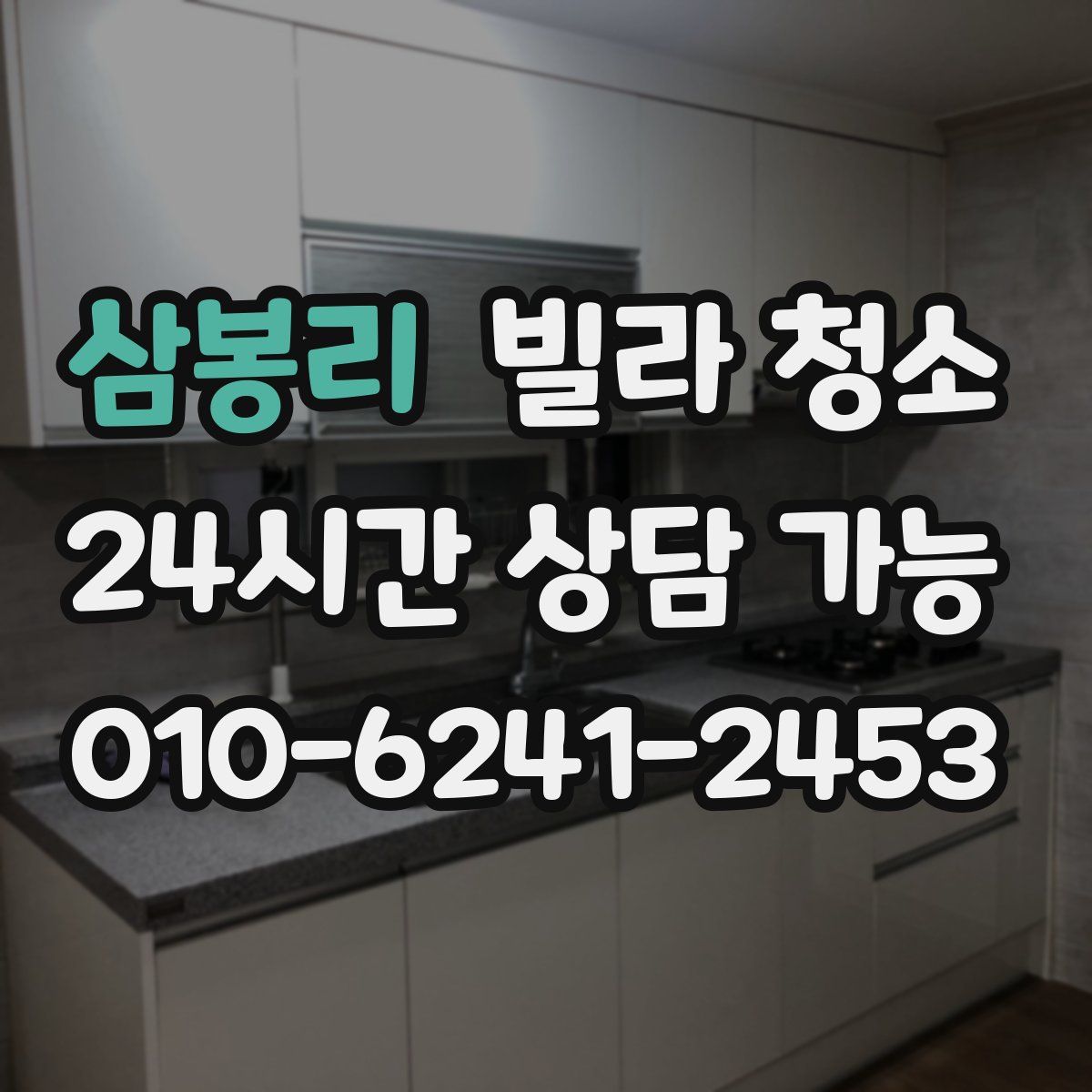 삼봉리 빌라 청소