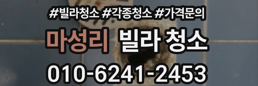 마성리 빌라 청소