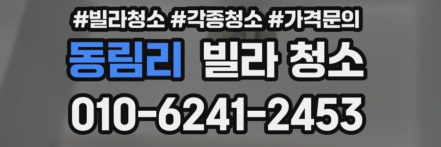 동림리 빌라 청소