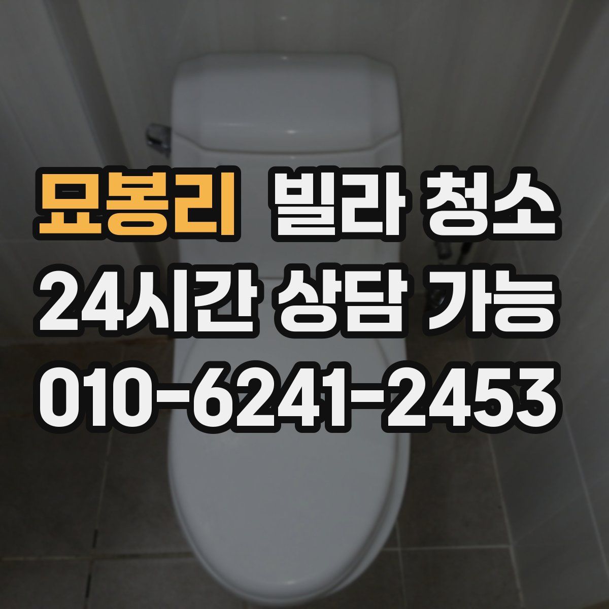 묘봉리 빌라 청소