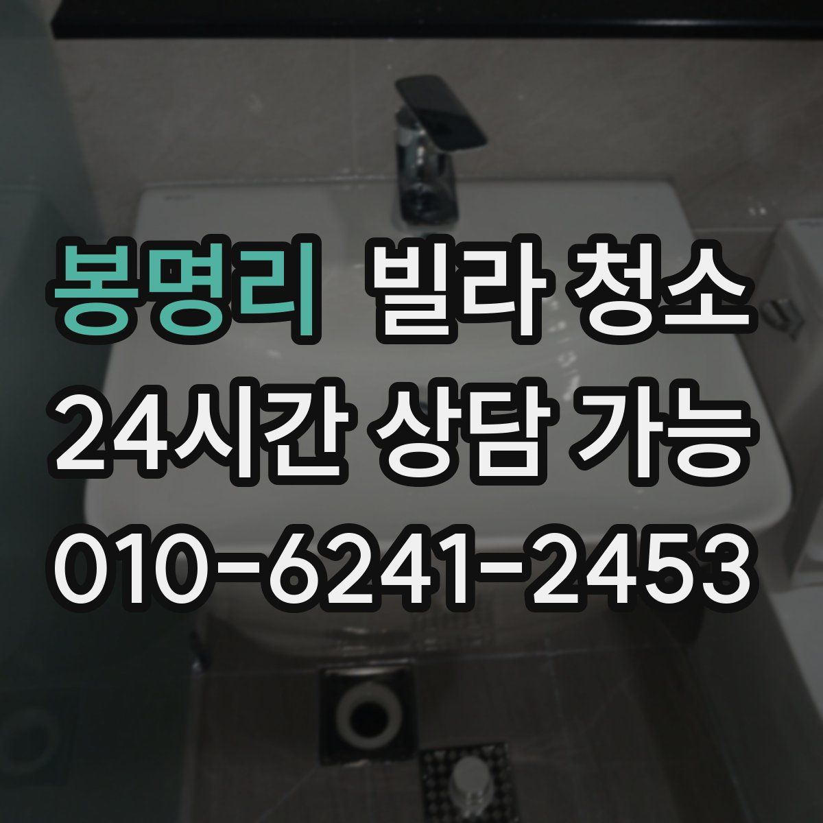 봉명리 빌라 청소