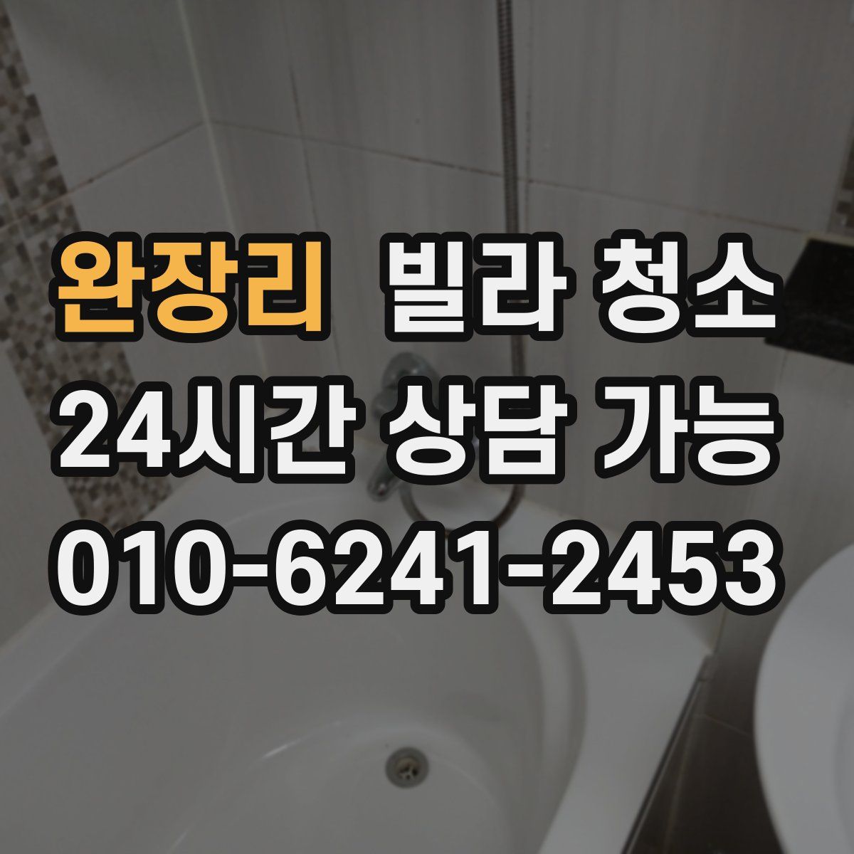 완장리 빌라 청소