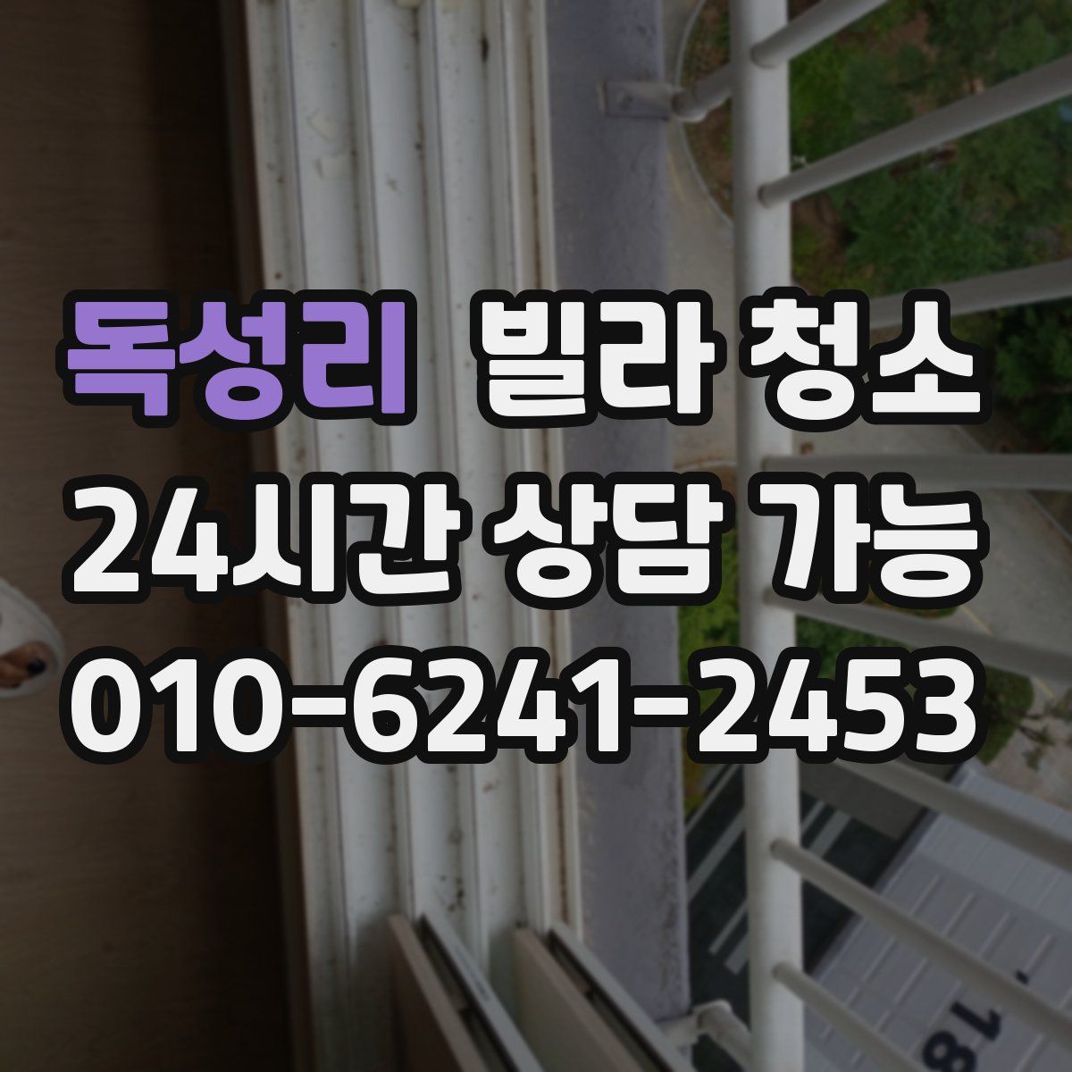 독성리 빌라 청소