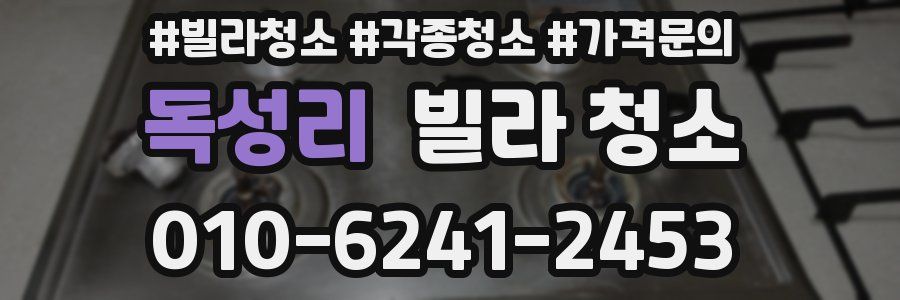 독성리 빌라 청소