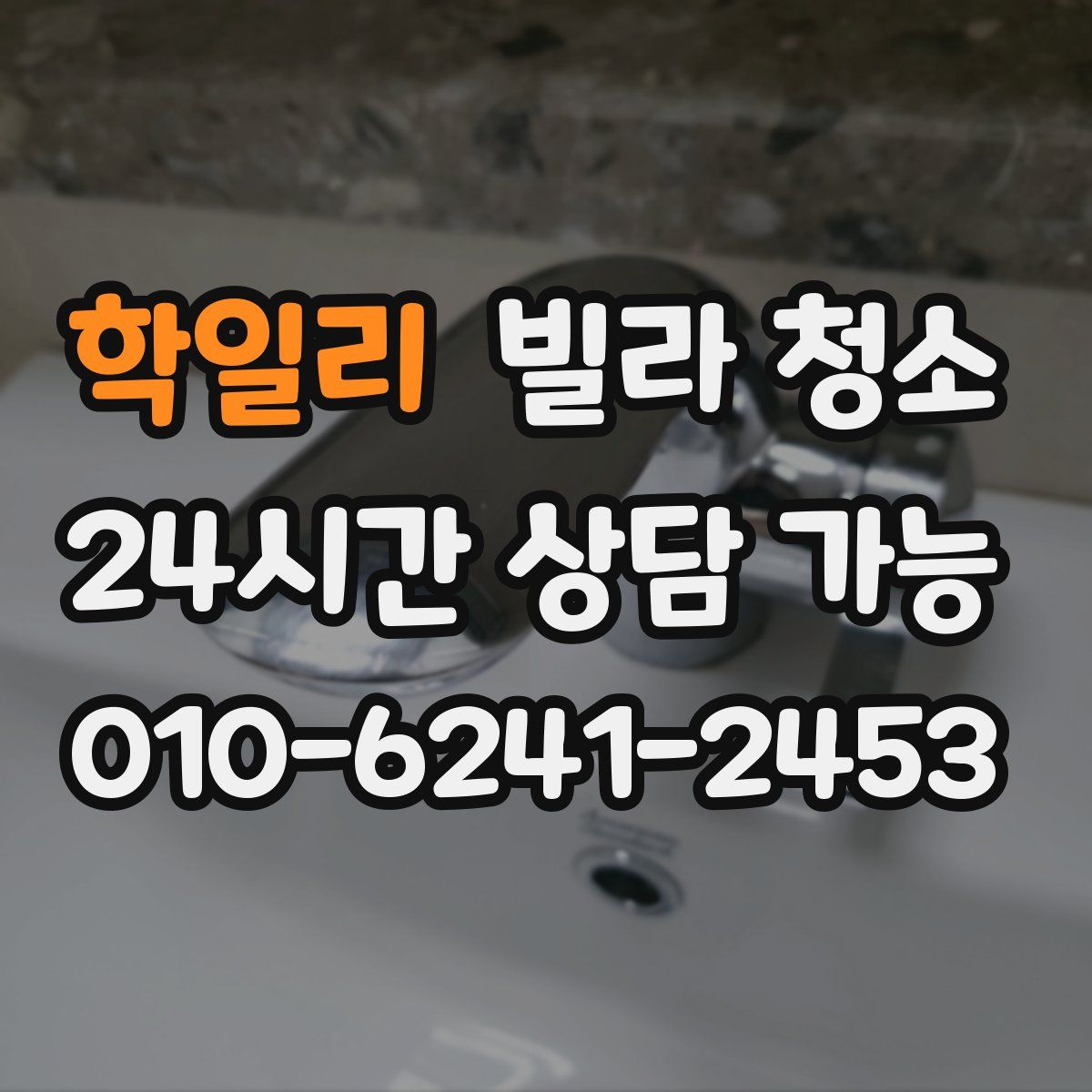 학일리 빌라 청소