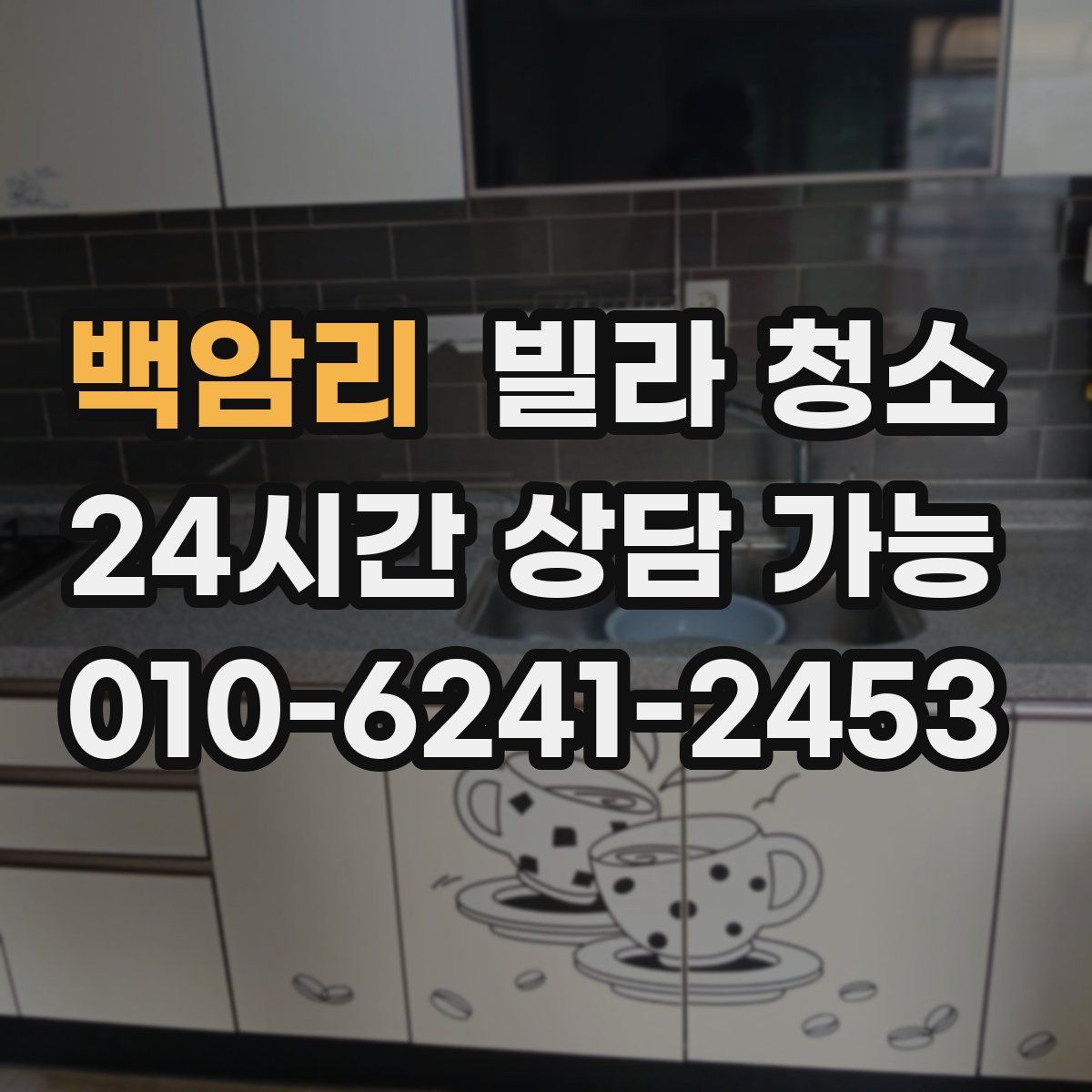 백암리 빌라 청소