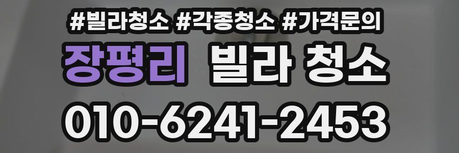 장평리 빌라 청소