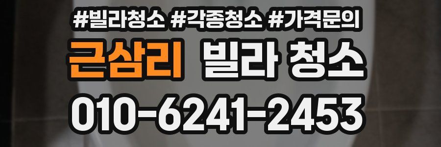 근삼리 빌라 청소