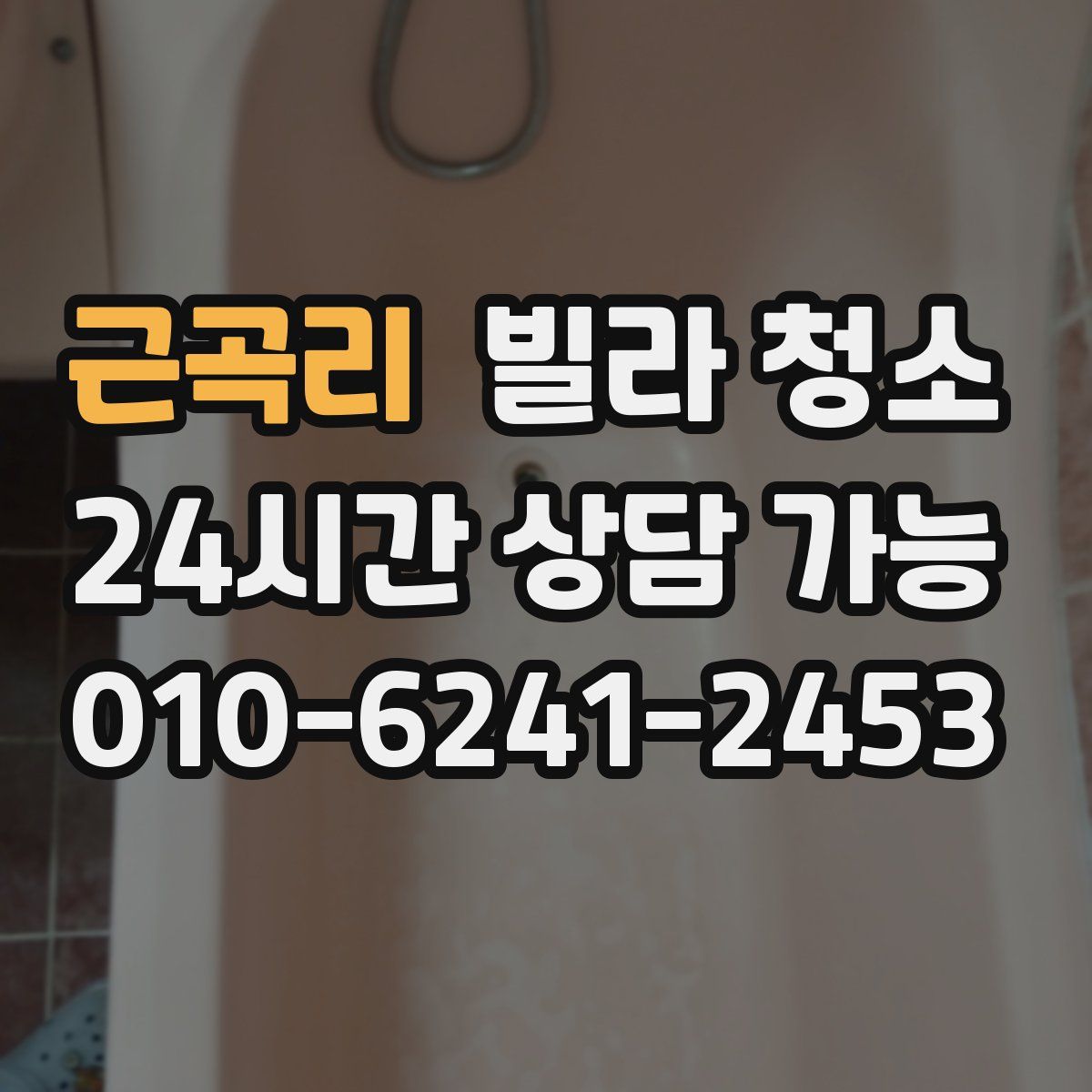 근곡리 빌라 청소