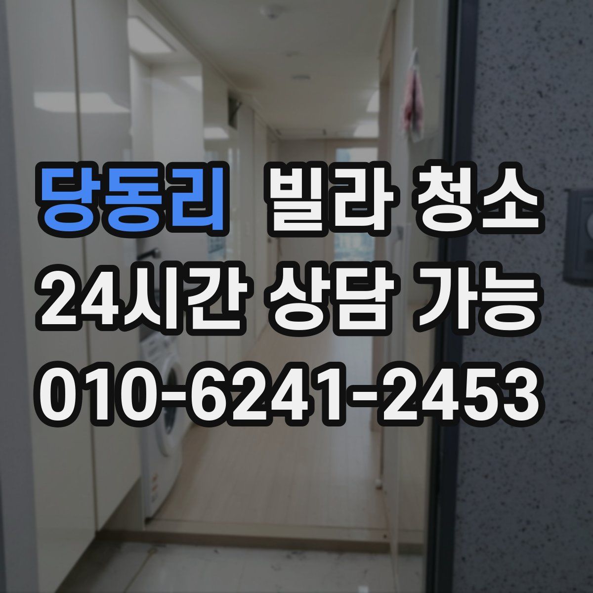 당동리 빌라 청소