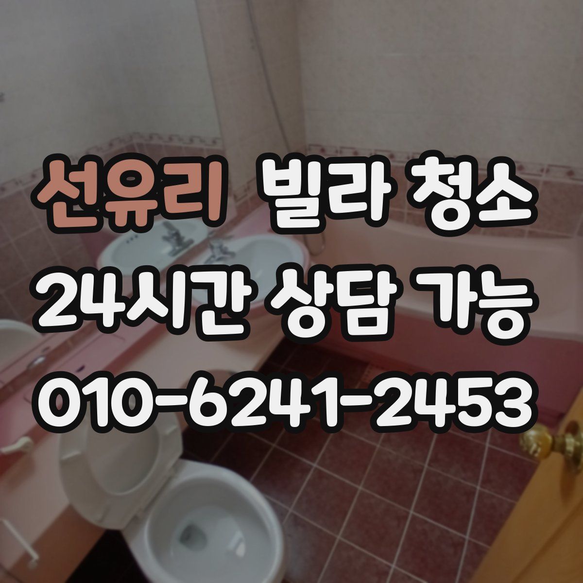 선유리 빌라 청소