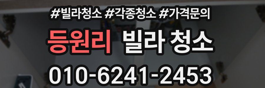 등원리 빌라 청소