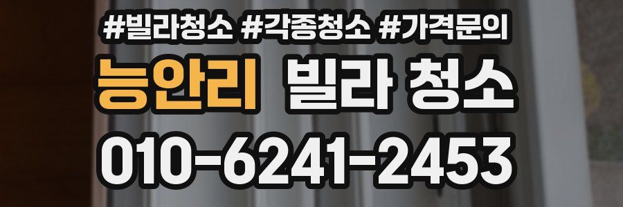 능안리 빌라 청소