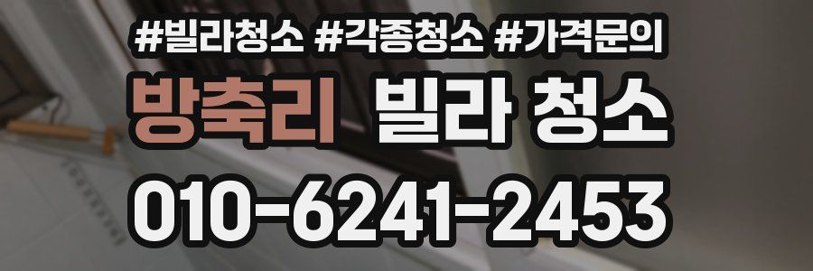 방축리 빌라 청소