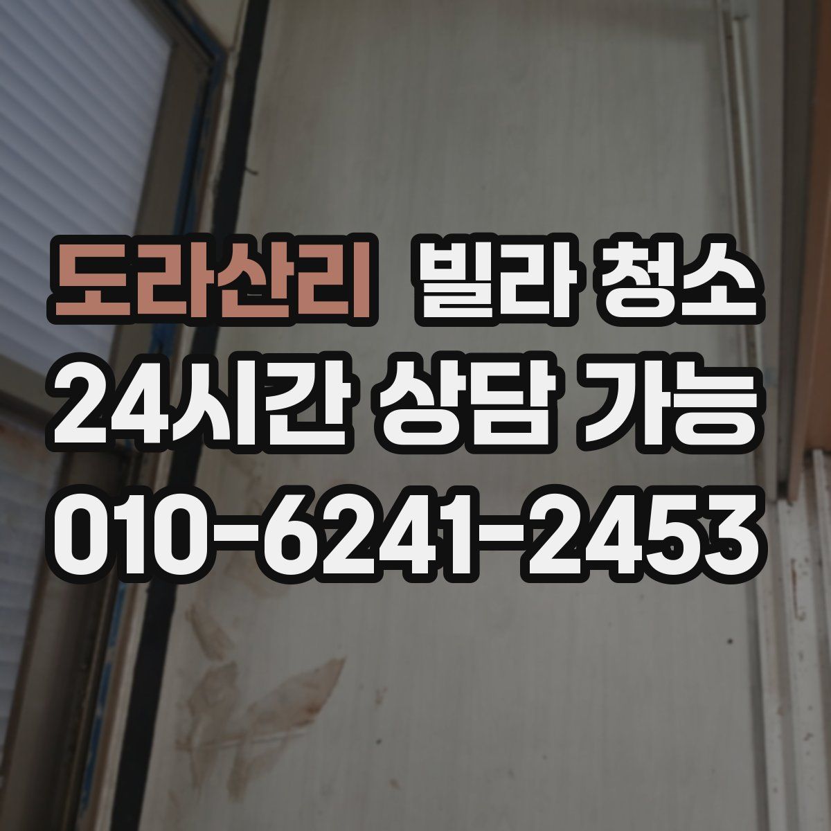 도라산리 빌라 청소