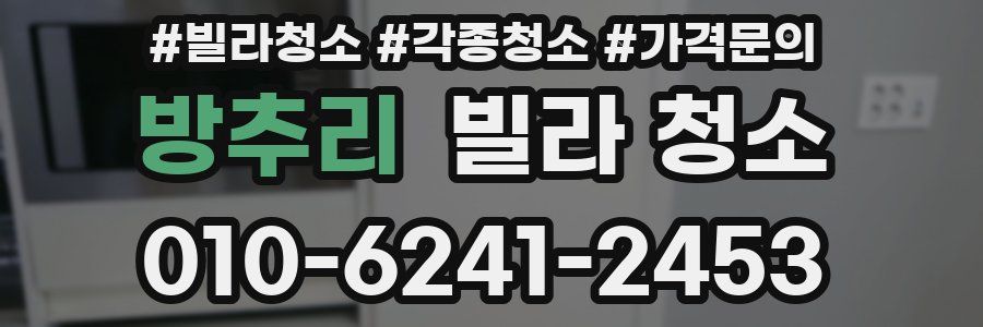 방추리 빌라 청소