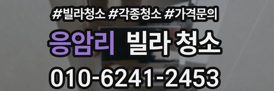 응암리 빌라 청소