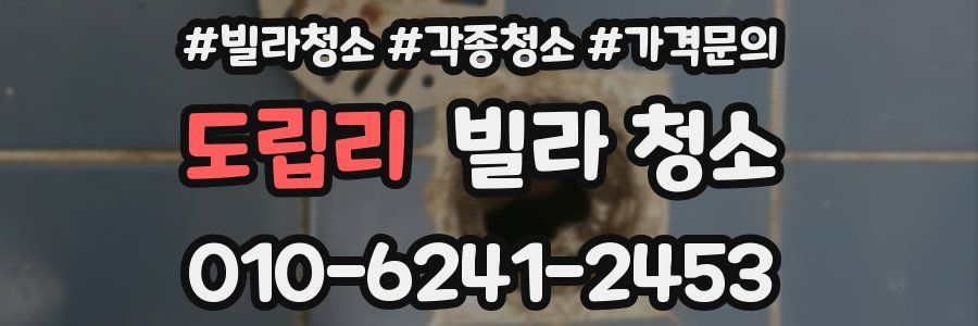 도립리 빌라 청소