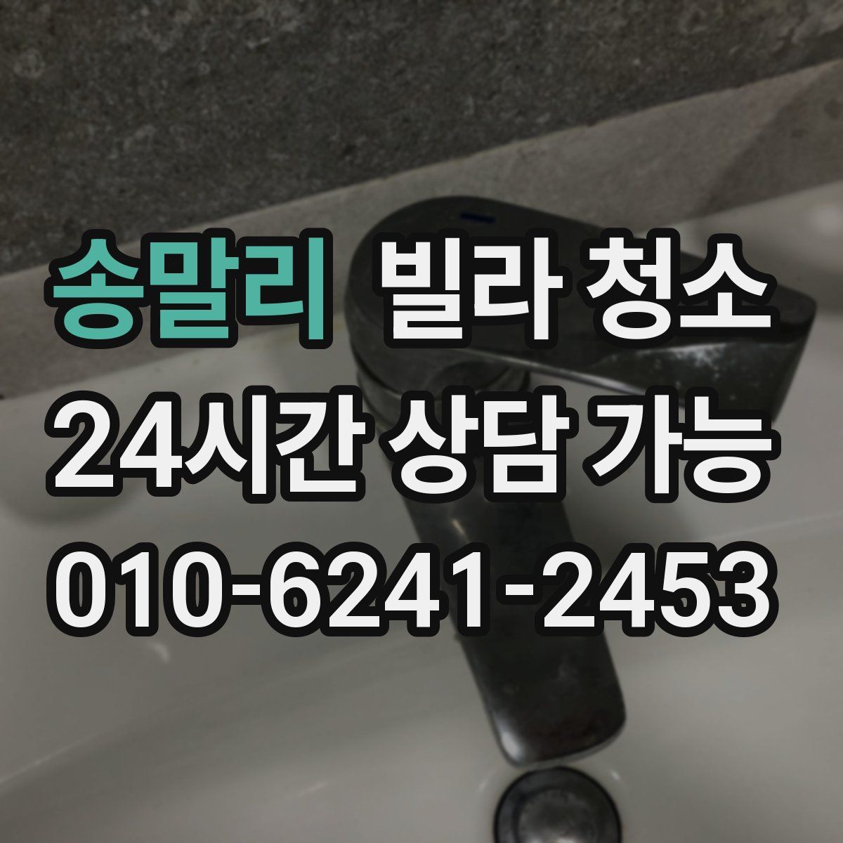 송말리 빌라 청소