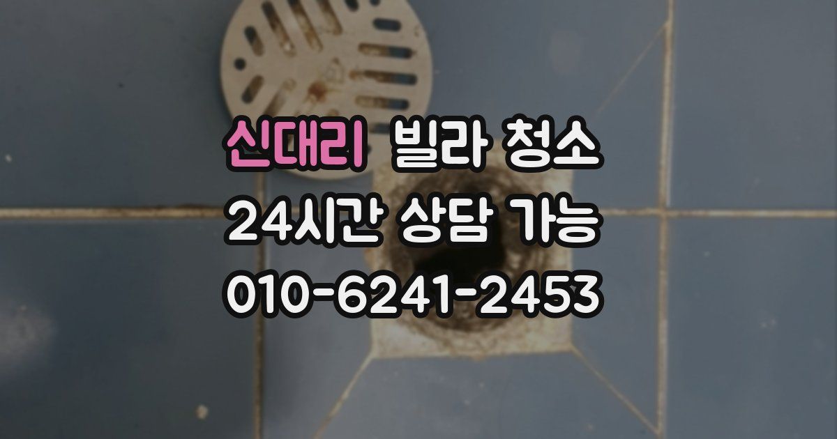 신대리 빌라 청소