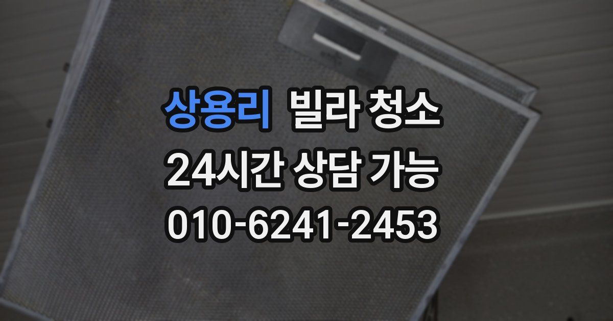 상용리 빌라 청소