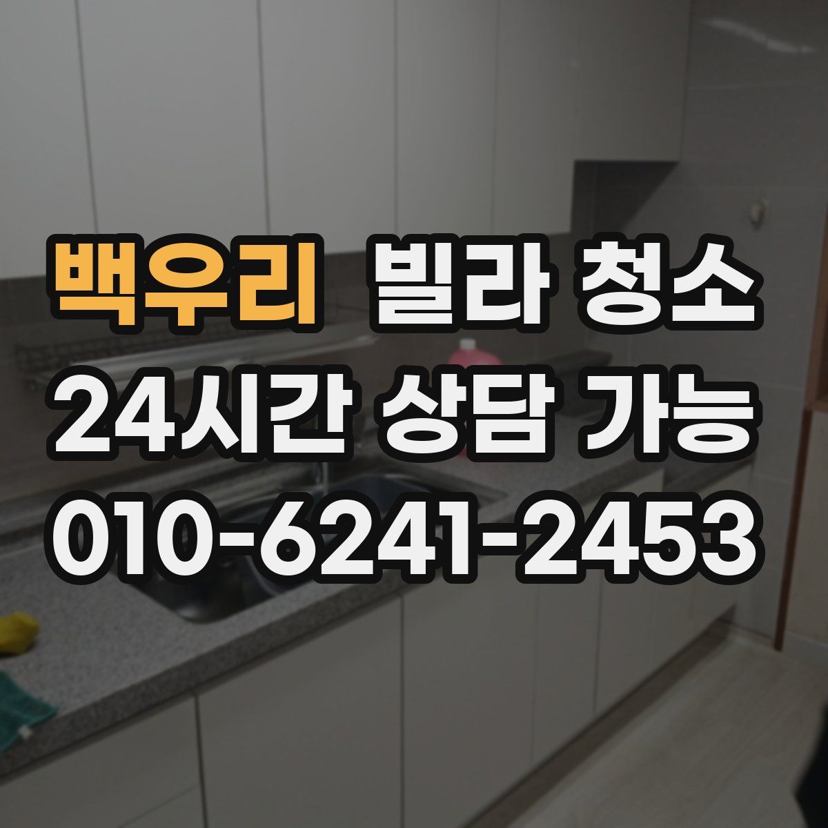 백우리 빌라 청소